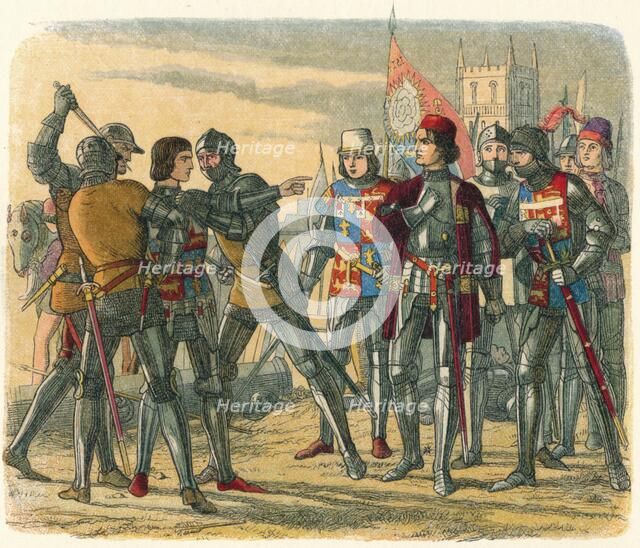 'Murder of Prince Edward', 1471 (1864). Artist: James William Edmund Doyle.