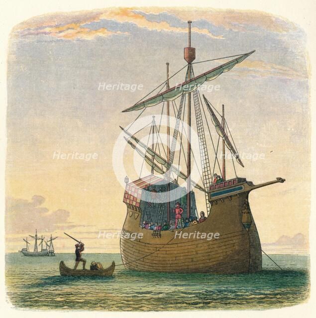 'Murder of the Duke of Suffolk', 1450 (1864). Artist: James William Edmund Doyle.