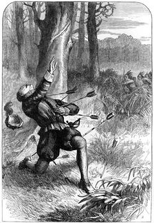 Murder of White's assistant, c1580s (c1880)