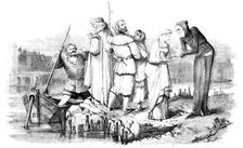 Muriel putting the Sealed Paper into Master Walter's Hand, 1857. Creator: Unknown