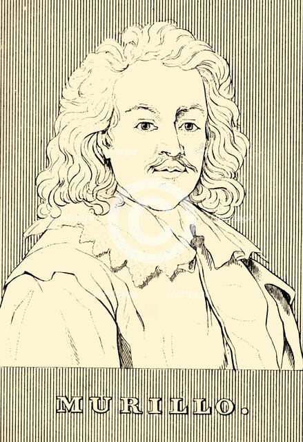 'Murillo', (1617-1682), 1830. Creator: Unknown.