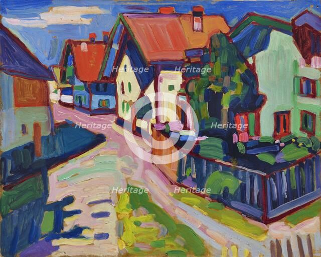 Murnau, 1908. Creator: Kandinsky, Wassily Wassiljewitsch (1866-1944).