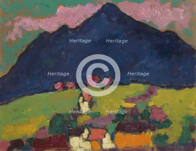 Murnau, 1910. Creator: Alexei Jawlensky.