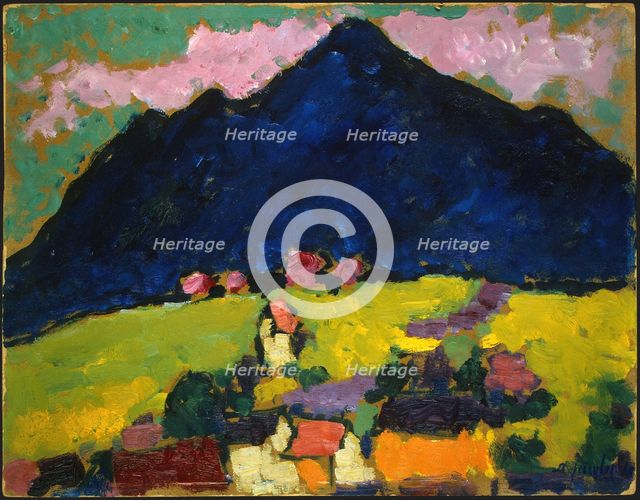 Murnau. Artist: Javlensky, Alexei, von (1864-1941)