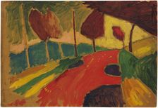 Murnau Landscape, 1909. Creator: Javlensky; Alexei; von (1864-1941)