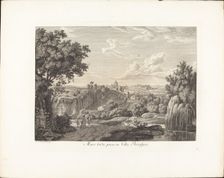 Muro torto, preso in villa Borghese, 1792. Creator: Albert Christoph Dies