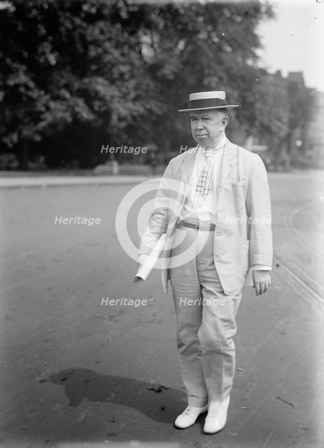 Murphy, J.P., Postmaster of The Senate, 1914. Creator: Harris & Ewing.