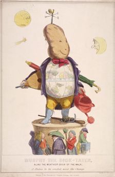 Murphy the Dick-tater, alias the weather cock of the walk 1837. Artist: Standidge & Co
