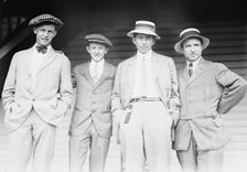 Murray, Johnston, McLaughlin [i.e., McLoughlin], Bundy, 1914. Creator: Bain News Service