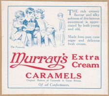 Murray's Caramels, c.1920. Creator: Wilfred Fryer