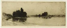 Murthly on the Tay, 1905. Creator: David Young Cameron