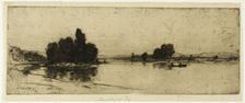 Murthly on the Tay, 1905. Creator: David Young Cameron