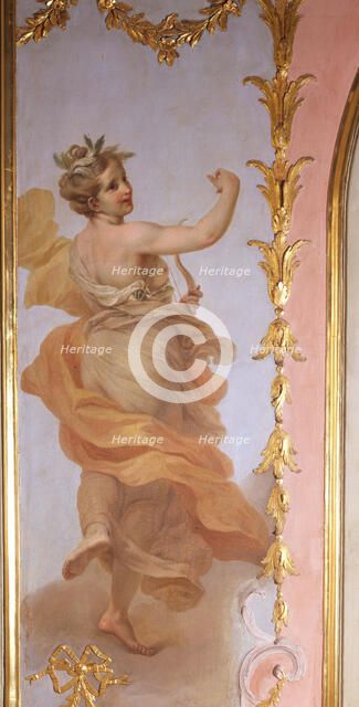 Muse Terpsichore, Early 1770s. Creator: Torelli, Stefano (1712-1784).
