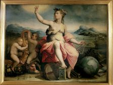 Muse Calliope, 1556-1558. Creator: Vasari, Giorgio (1511-1574)