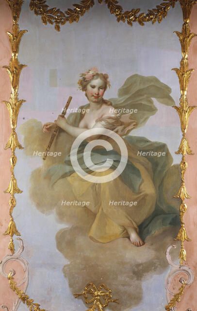 Muse Calliope, Early 1770s. Creator: Torelli, Stefano (1712-1784).