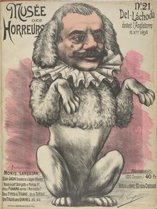 Musée des Horreurs (Gallery of Horrors): Théophile Delcassé, 1899. Creator: Lenepveu, Victor (active End of 19th century)