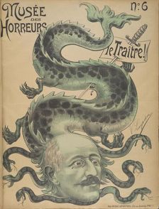 Musée des Horreurs (Gallery of Horrors): Alfred Dreyfus , 1899. Creator: Lenepveu, Victor (active End of 19th century)