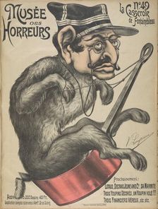 Musée des Horreurs (Gallery of Horrors): Alfred Dreyfus , 1900. Creator: Lenepveu, Victor (active End of 19th century)