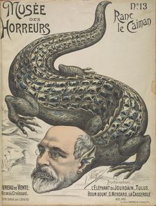 Musée des Horreurs (Gallery of Horrors): Arthur Ranc, 1899. Creator: Lenepveu, Victor (active End of 19th century)