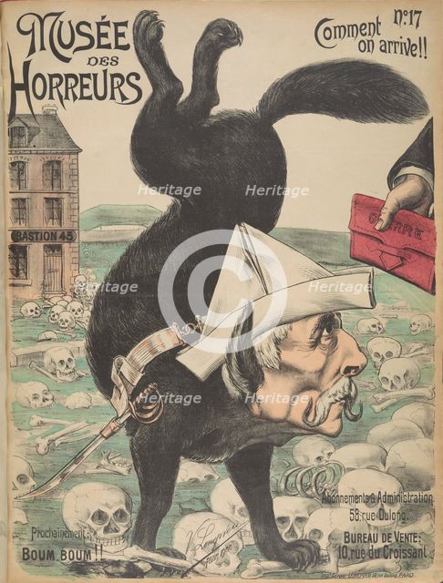 Musée des Horreurs (Gallery of Horrors): Gaston de Galliffet, 1899. Creator: Lenepveu, Victor (active End of 19th century).