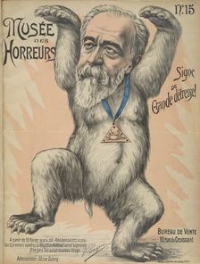 Musée des Horreurs (Gallery of Horrors): Henri Brisson, 1899. Creator: Lenepveu, Victor (active End of 19th century)