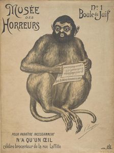 Musée des Horreurs (Gallery of Horrors): Joseph Reinach, 1899. Creator: Lenepveu, Victor (active End of 19th century)