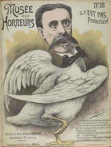 Musée des Horreurs (Gallery of Horrors): Ludovic Trarieux, 1899. Creator: Lenepveu, Victor (active End of 19th century)