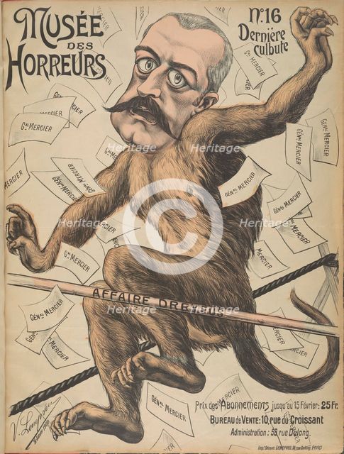 Musée des Horreurs (Gallery of Horrors): Pierre Waldeck-Rousseau, 1899. Creator: Lenepveu, Victor (active End of 19th century).