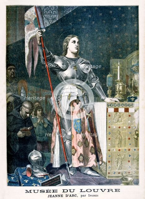 Musee Du Louvre, Jean of Arch,1901. Artist: Unknown