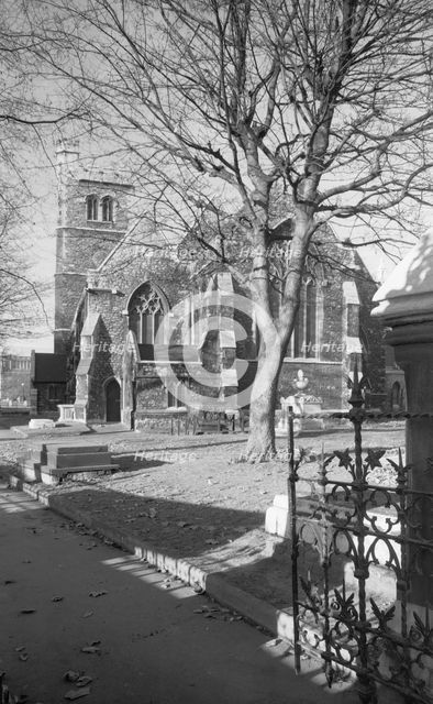 Museum of Garden History, Lambeth Palace Road, Lambeth, London, c1945-1980. Artist: Eric de Maré