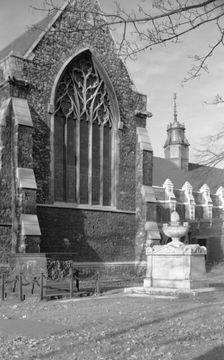 Museum of Garden History, Lambeth Palace Road, Lambeth, London, c1945-1980. Artist: Eric de Maré