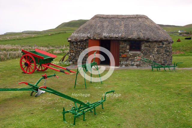 Museum of Island Life, Kilmuir, Isle of Skye, Highland, Scotland.