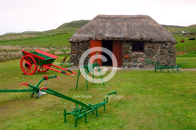 Museum of Island Life, Kilmuir, Isle of Skye, Highland, Scotland. Creator: Peter Thompson.
