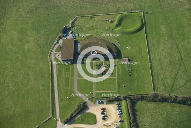 Museum and open air theatre, Brading Roman Villa, Isle of Wight, 2014. Creator: Historic England Staff Photographer.
