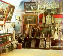 Museum. Iona's room, Rostov Velikii, 1911. Creator: Sergey Mikhaylovich Prokudin-Gorsky