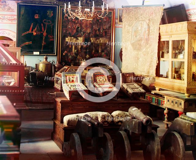 Museum. Iona's room, Rostov Velikii, 1911. Creator: Sergey Mikhaylovich Prokudin-Gorsky.