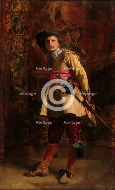 Musketeer, 1870. Creator: Jean Louis Ernest Meissonier.