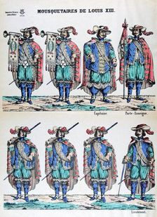 Musketeers of Louis XIII, 17th century (19th century)