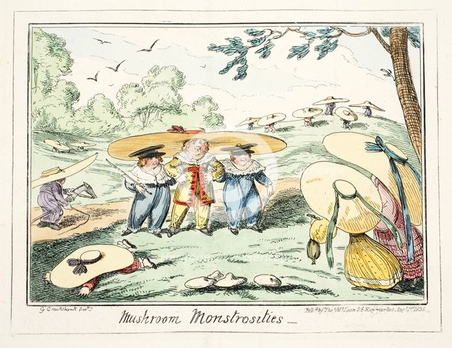 Mushroom Monstrosities, 1835.
