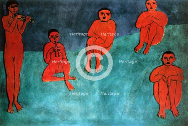 'Music', 1910. Creator: Henri Matisse.