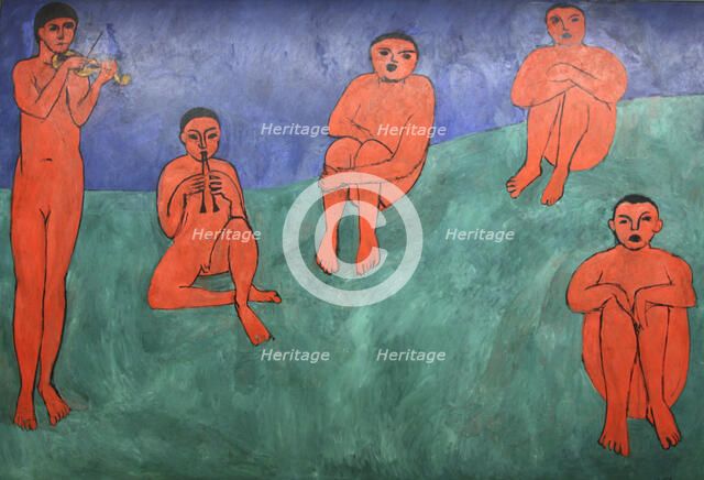 'Music', 1910.  Creator: Henri Matisse.