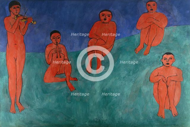 Music, 1910. Creator: Henri Matisse.