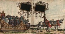 Music Canterey (The Triumphal Procession of the Emperor Maximilian I), 1517-1518. Creator: Burgkmair, Hans, the Elder (1473-1531)