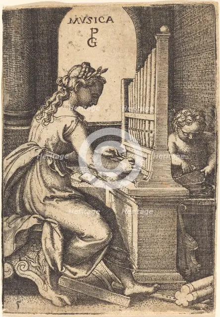Music. Creator: Georg Pencz.