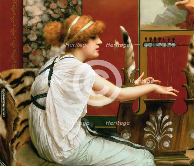 Music, . Creator: Godward, John William  .