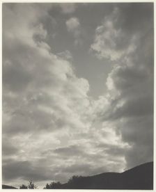 Music - A Sequence of Ten Cloud Photographs, No. II, 1922. Creator: Alfred Stieglitz