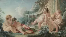 Music and Dance and Cupids in Conspiracy , 1740s. Creator: François Boucher (French, 1703-1770)