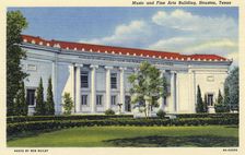 Music and Fine Arts Building, Houston, Texas, USA, 1938