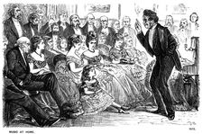 Music at Home 1872 (1891). Artist: George du Maurier