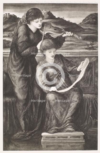 Music, c1870s, (1900). Creator: Unknown.